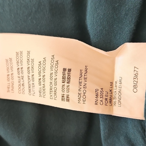 Free People Womens Small Dress Flower Field Oversized Floral Long Sleeve - Picture 6 of 9